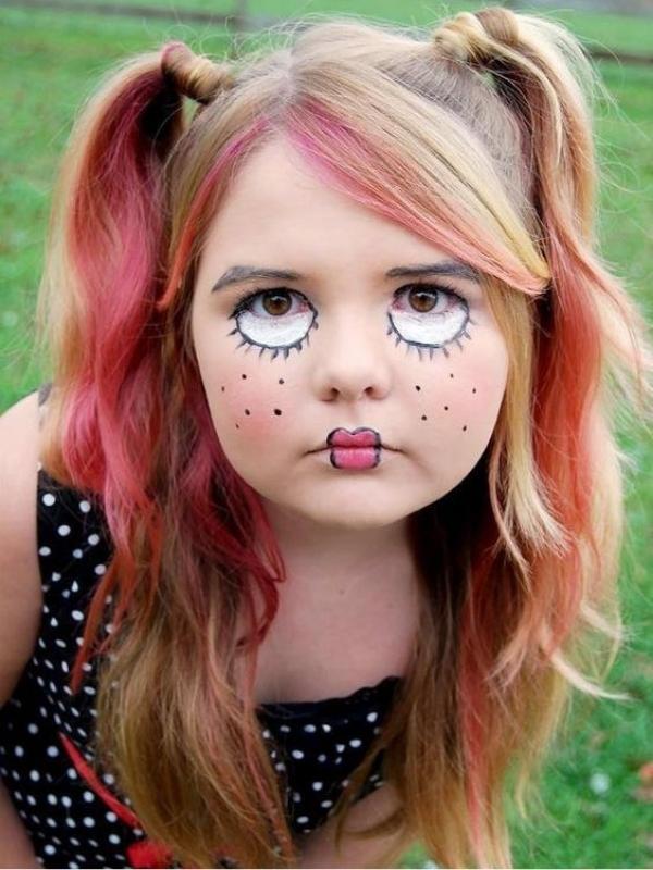 kids halloween makeup