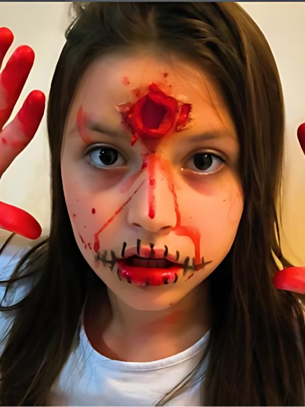 kids halloween makeup