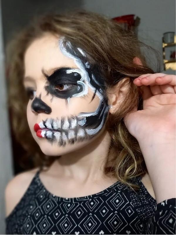 kids halloween makeup