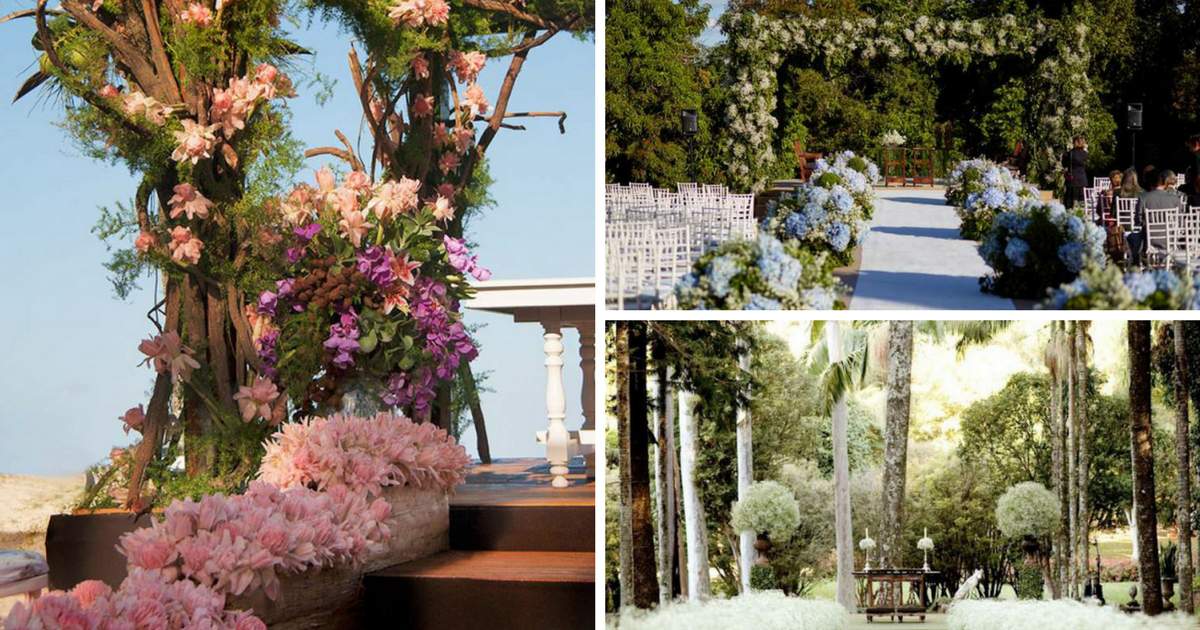 Discover the best wedding flowers according to each type of ceremony