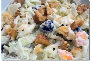 Cabbage, Apple and Raisin Salad – Panelaterapia