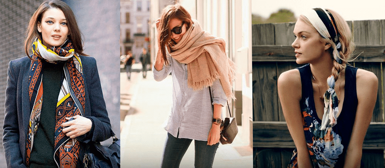 How to wear a scarf - Methods and combinations to improve your look