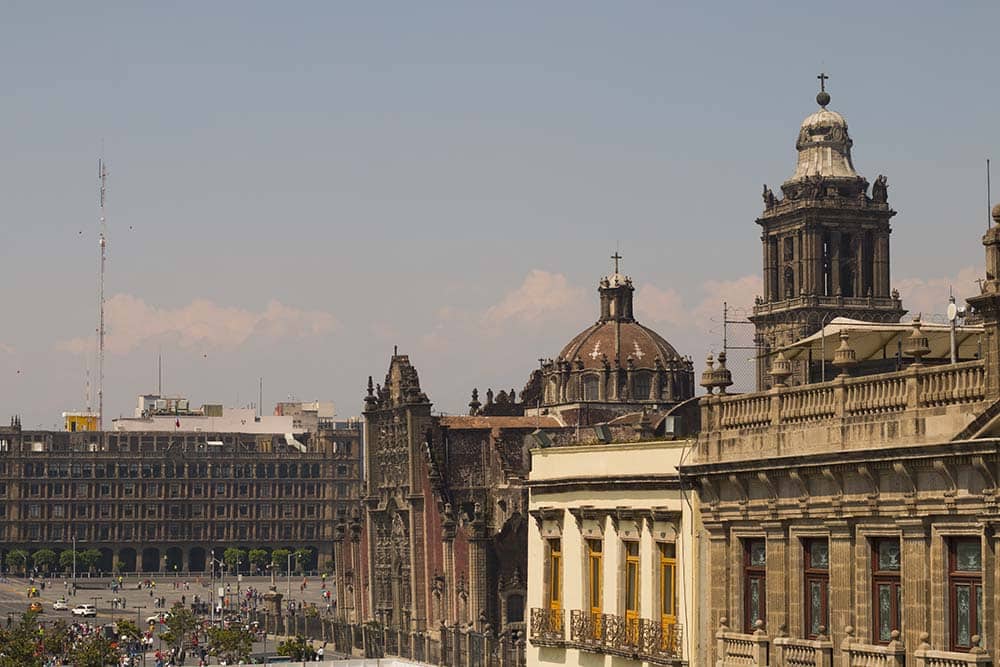 Zócalo: itinerary in the historic center of Mexico City