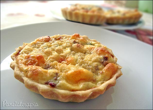 Mini quiche avec tout à l'intérieur -