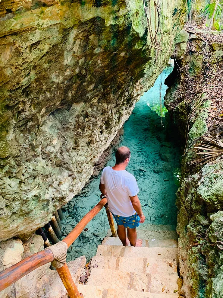 Entrada de rio subterrâneo (Foto: Esse Mundo é Nosso)