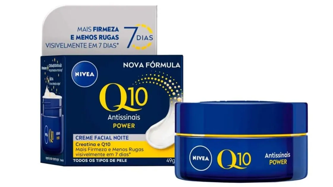 Creme per il Viso Antissinais Noite NIVEA Q10 Plus