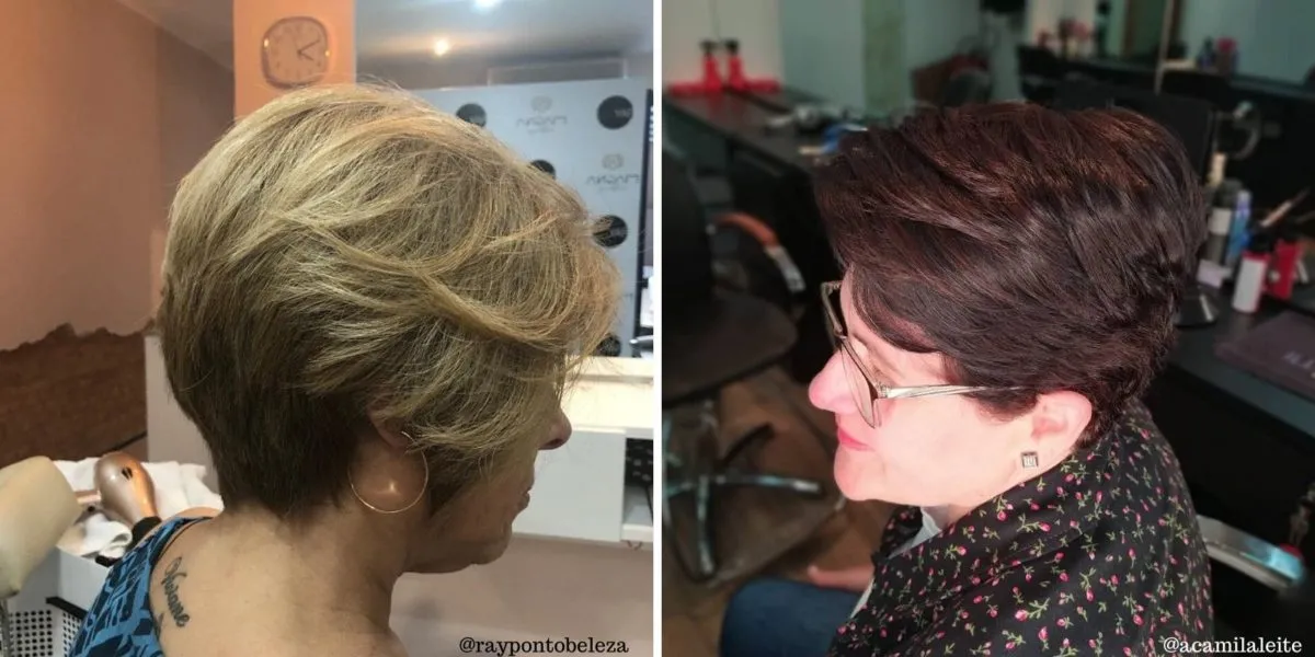 Cortes de Cabelo Curto para Mulheres Maduras