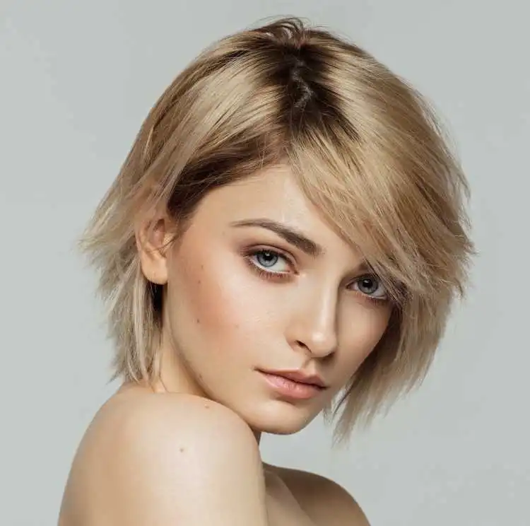 hair bob short strips