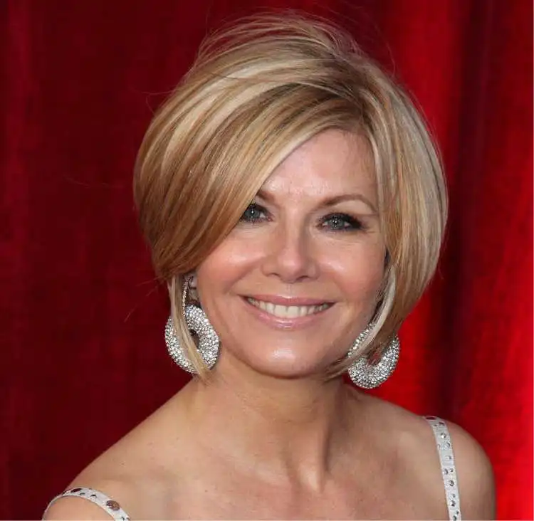 hair bob for mature women