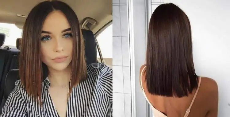 The Blunt cut is one of our ideas for hair cuts medium