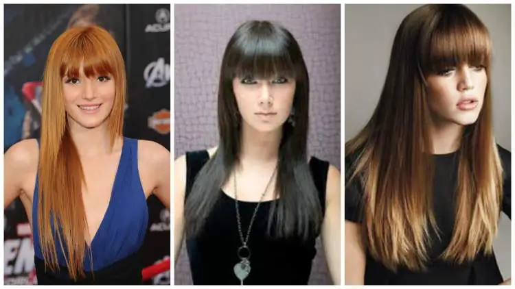 the cuts with bangs for long hair