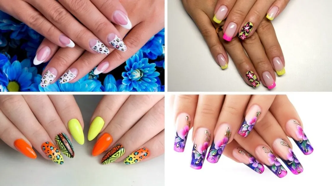 Unhas decoradas com película - (Foto 1 - Canva) (Fotos 2, 3 e 4: shutterstock)