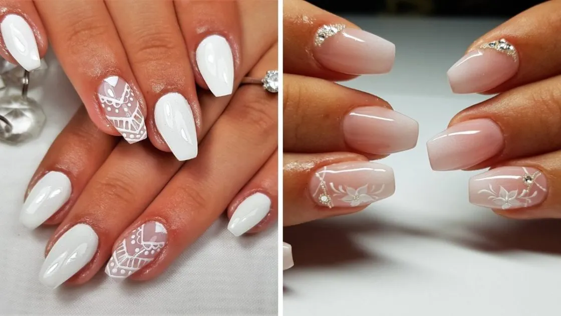 Nail art em unha bailarina é uma das tendências de unhas decoradas 2020 - (Fotos: shutterstock)