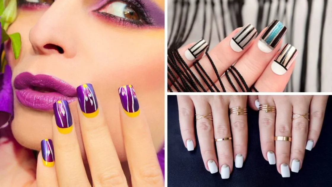 Manicura francesa invertida, es una semana de la moda de las uñas decoradas en el año 2020 - (Foto: Canva)