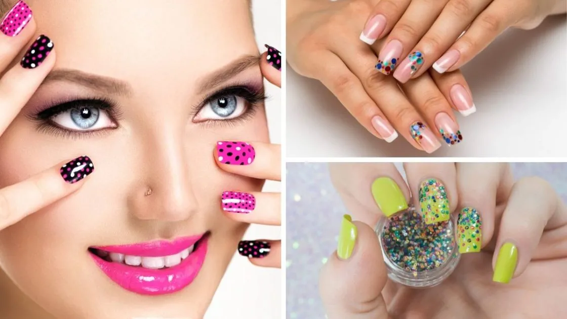 Unhas decoradas poá - (Fotos: shutterstock)