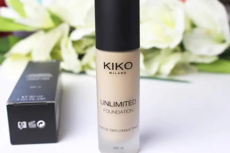 Unlimited Foundation SPF da Kiko Milano