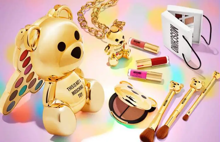 Moshino, and Sephora to launch the line of makeup with the bears involved