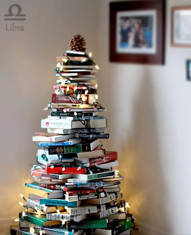 Decoração com livros