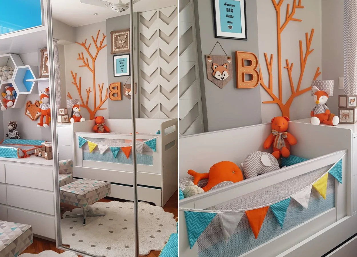 Quarto de bebê decorado Sharon Menezes