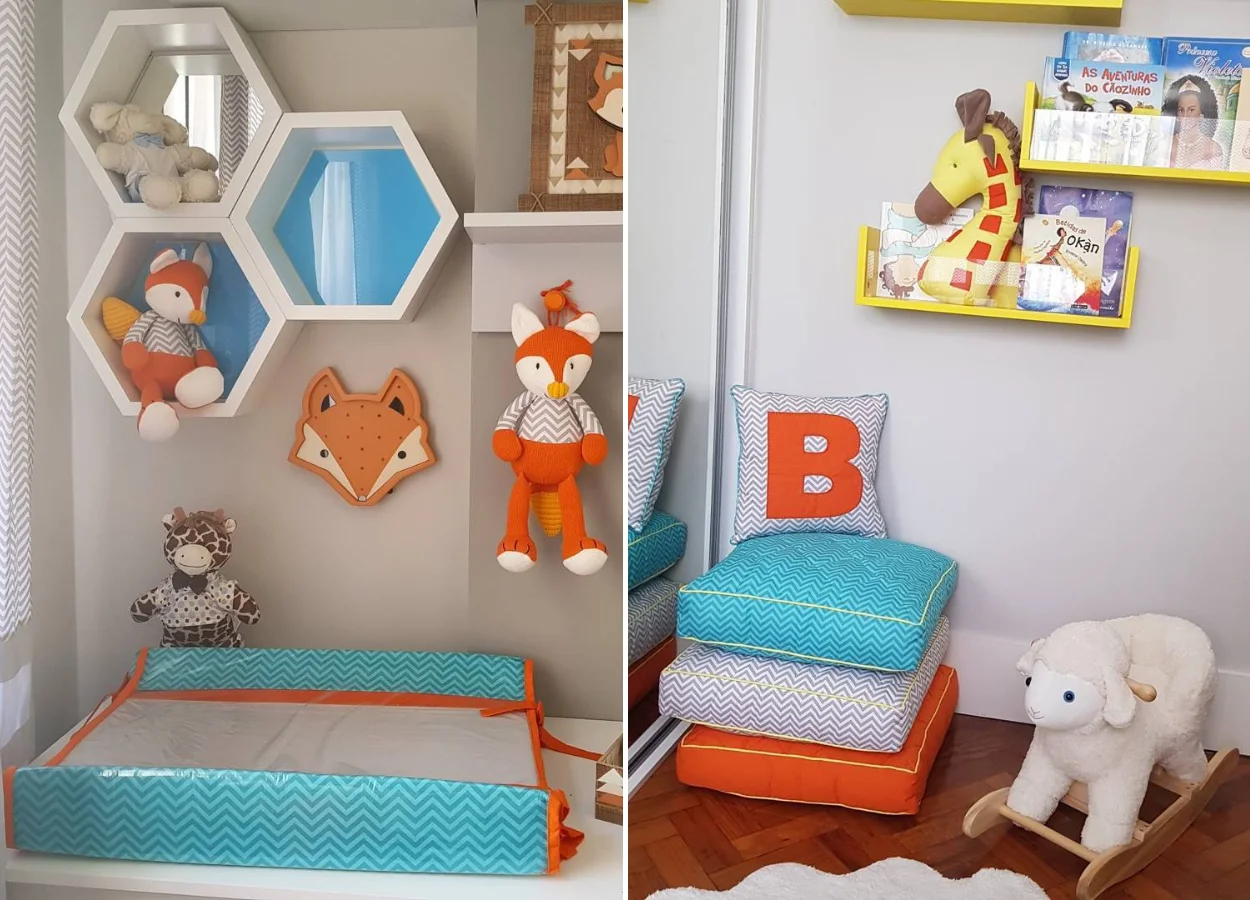 Quarto de bebê decorado dos famosos: Sharon Menezes