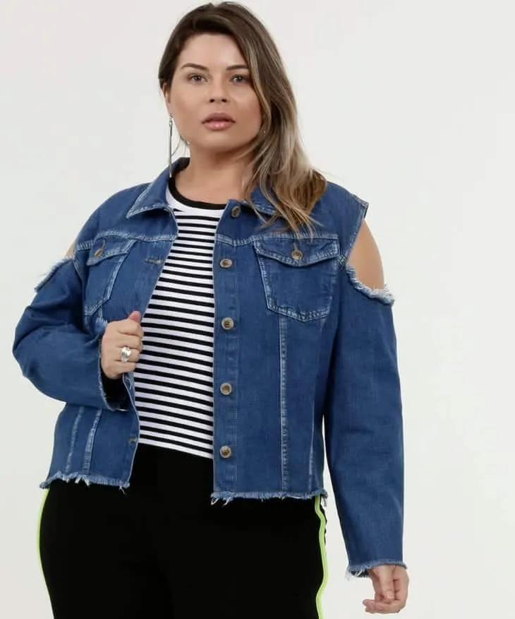 Looks com jaqueta jeans- Infinitas opções para você arrasar no visual