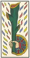 Tarot card ace of swords