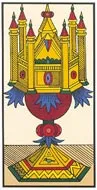 Tarot card Ace of Cups