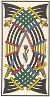 Tarot card, ten of spades