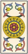 Tarot card ace of Hearts