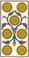 Tarot card-seven of Diamonds