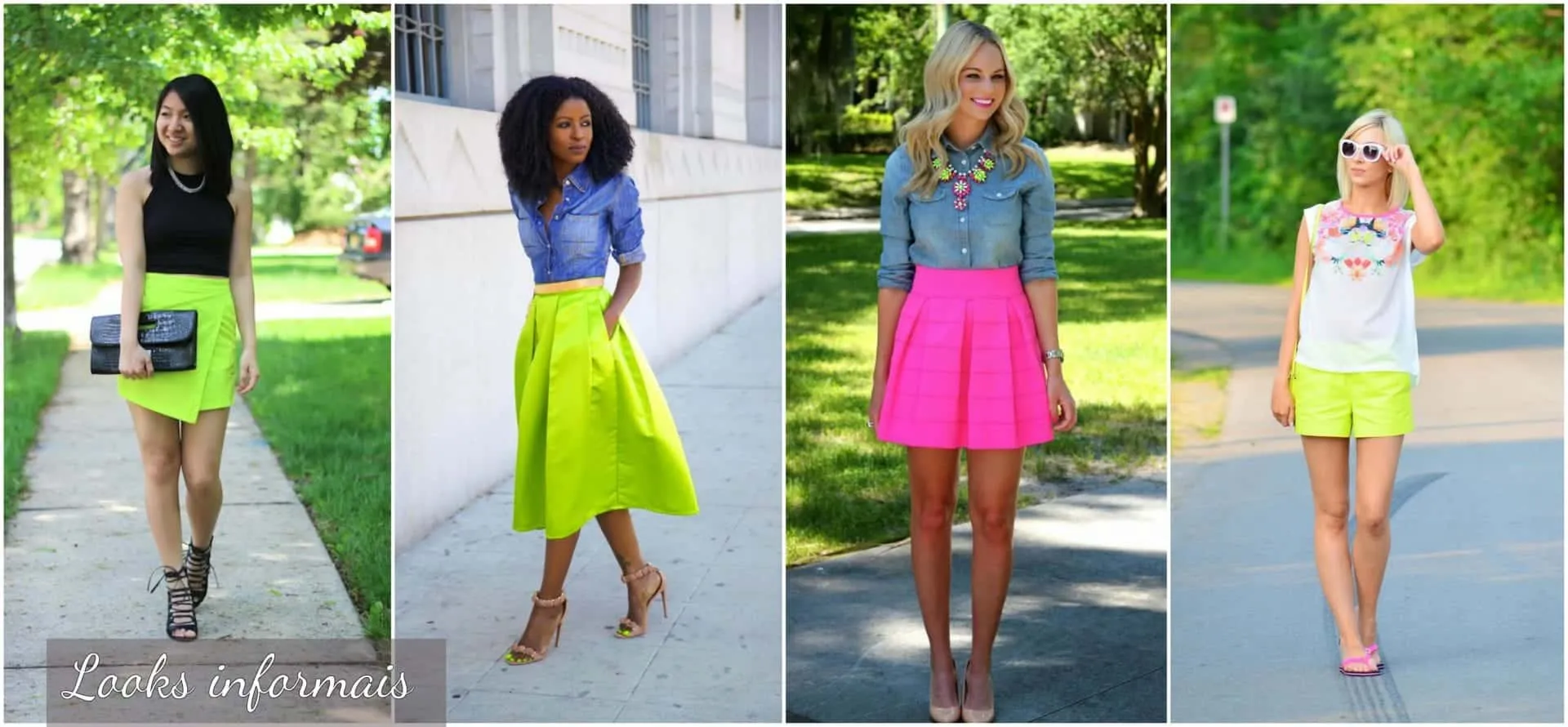 Do you like neon colors?  So, check out this new trend