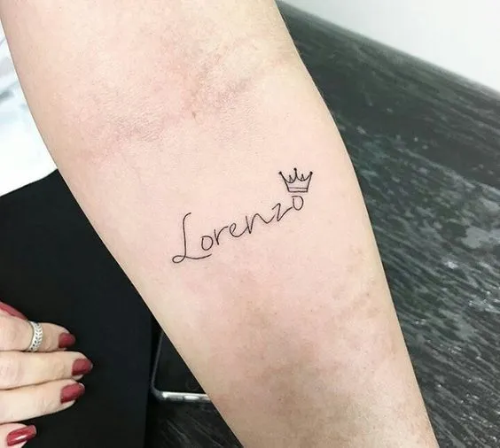 Tattoos with names - and Where to tattoo-style-letter-and 100-inspiration