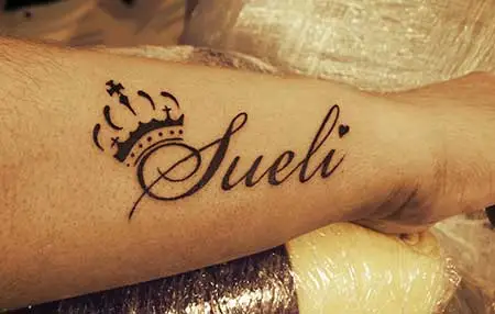 Tattoos with names, tips, and 100 images for inspiration