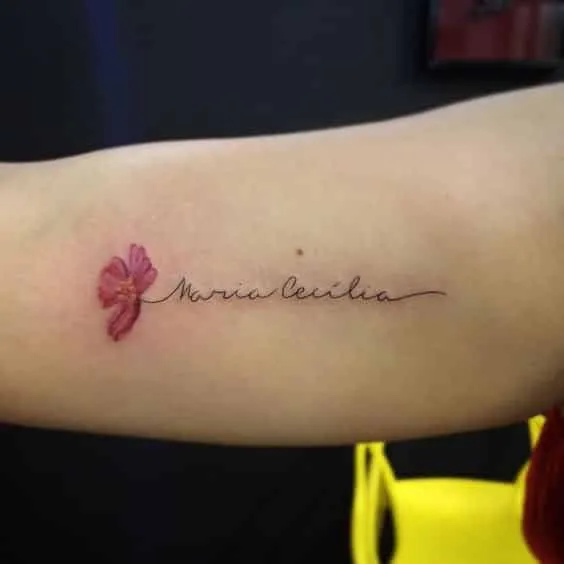 Tattoos with names - and Where to tattoo-style-letter-and 100-inspiration