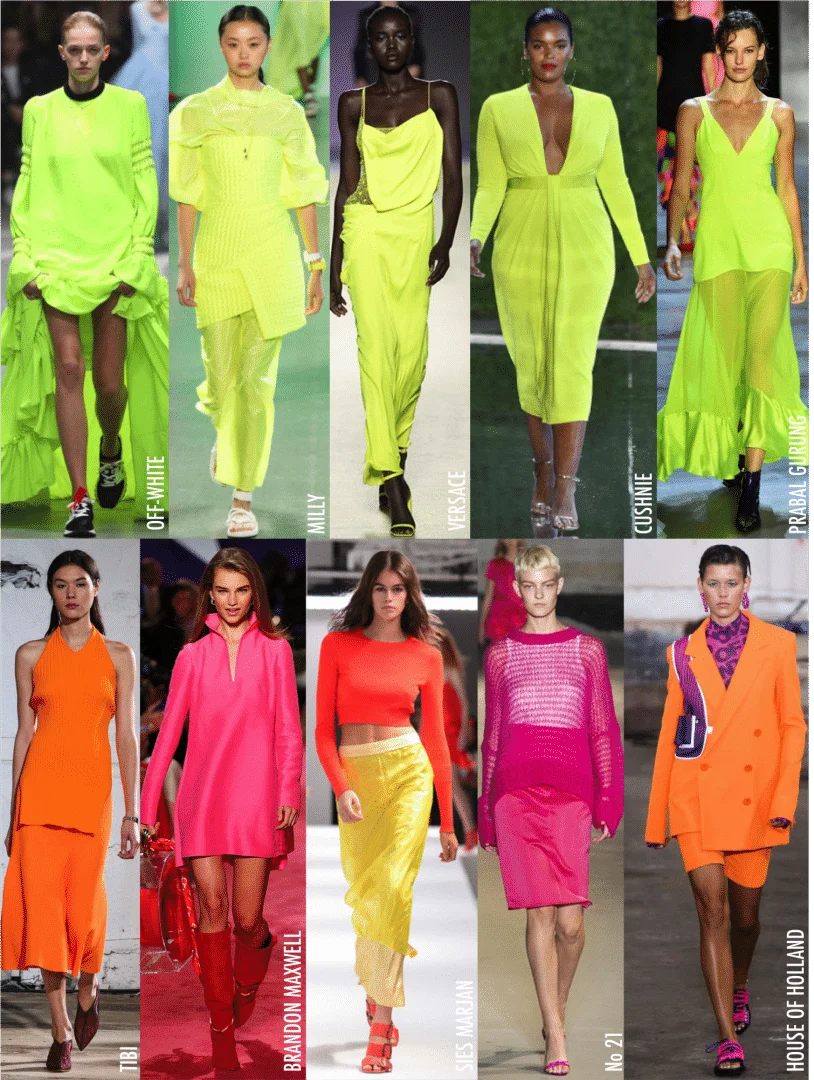 Do you like neon colors?  So, check out this new trend