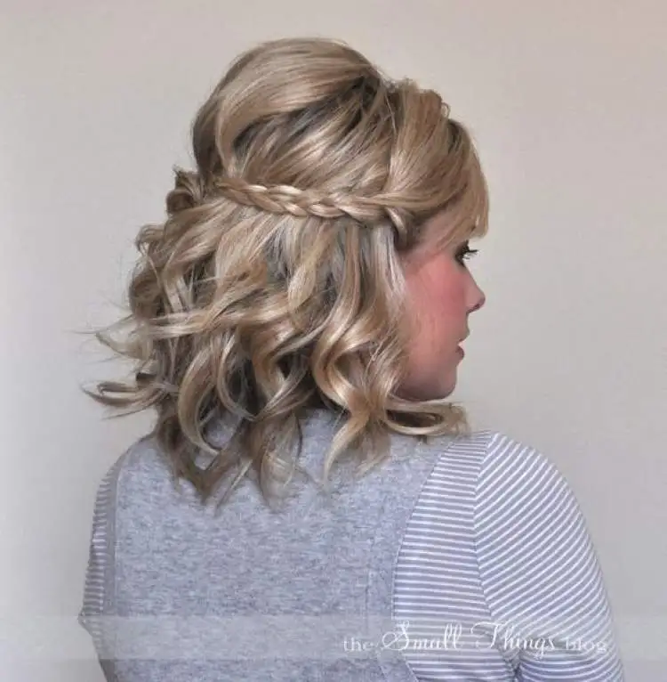 Wedding hairstyle tips for short hair