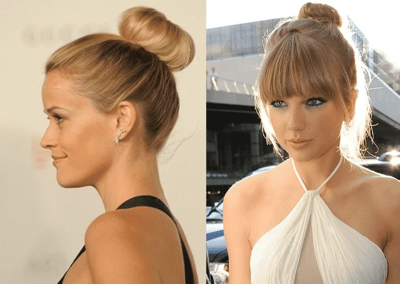 Bun - 10 hairstyles that will help you to get away from the heat