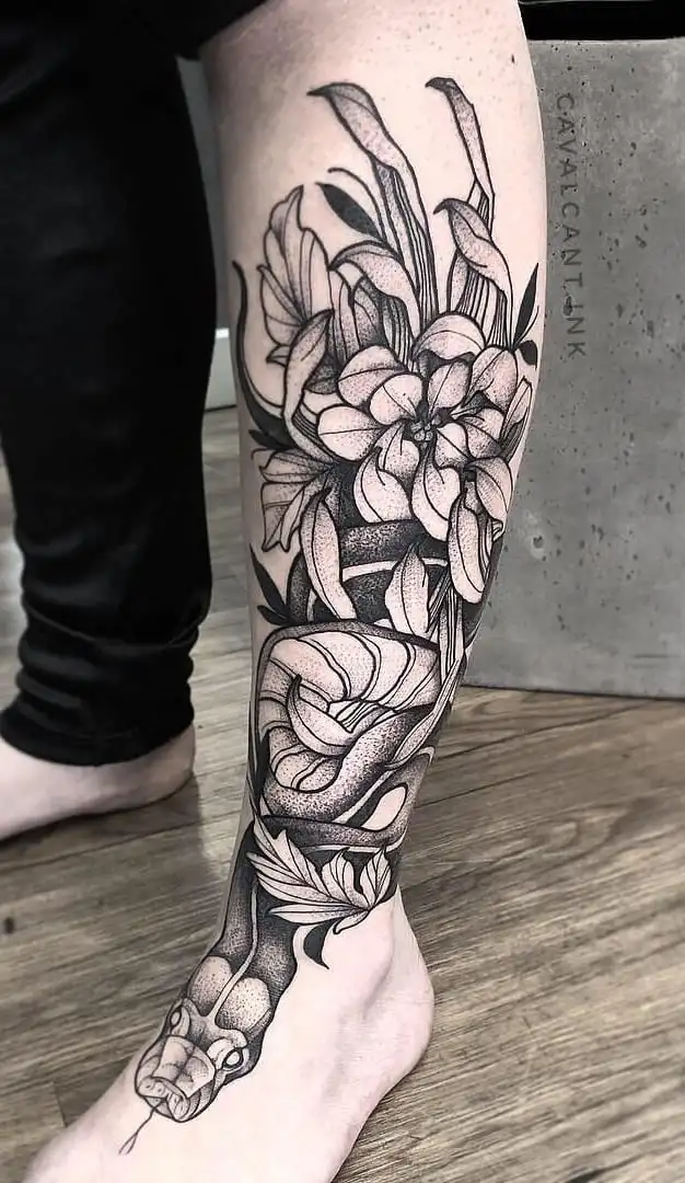 80 photos of leg tattoos to inspire you