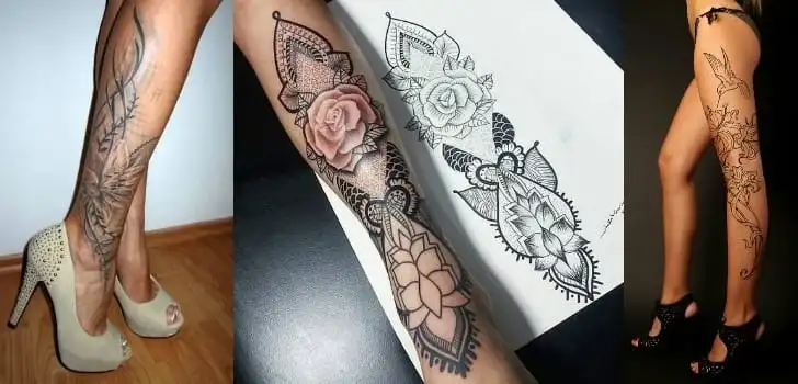 80 photos of leg tattoos to inspire you