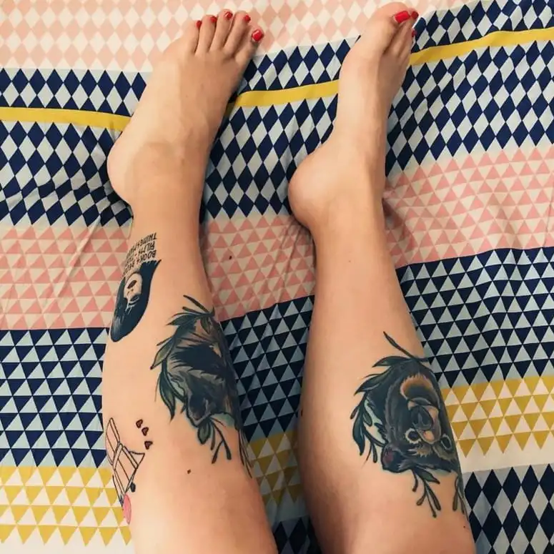 80 photos of leg tattoos to inspire you