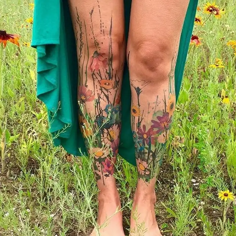 80 photos of leg tattoos to inspire you