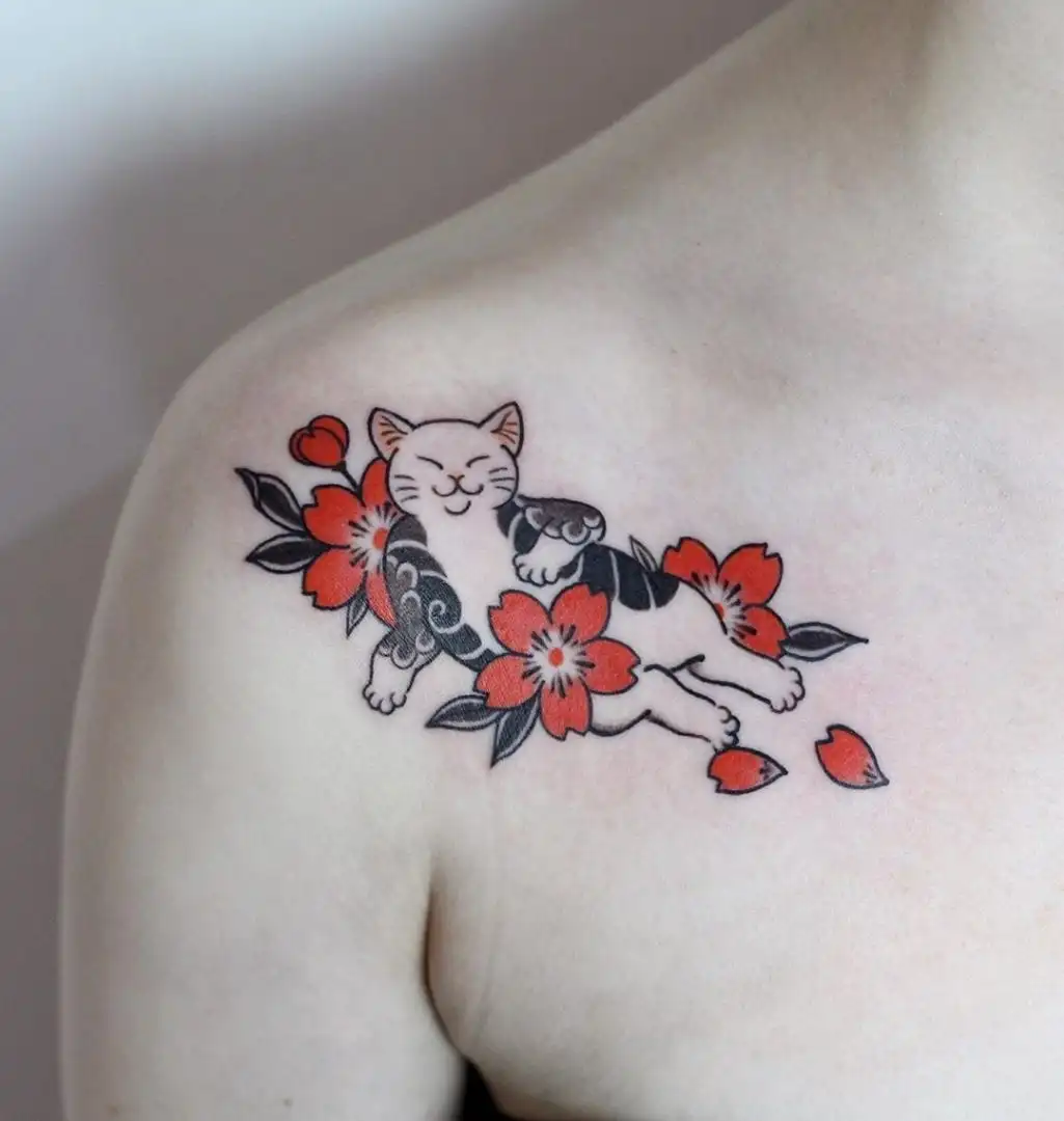 Tattoo-cats - over 70 of options for you to be inspired by, and is the