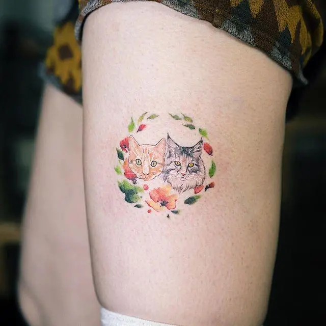 Tattoo-cats - over 70 of options for you to be inspired by, and is the