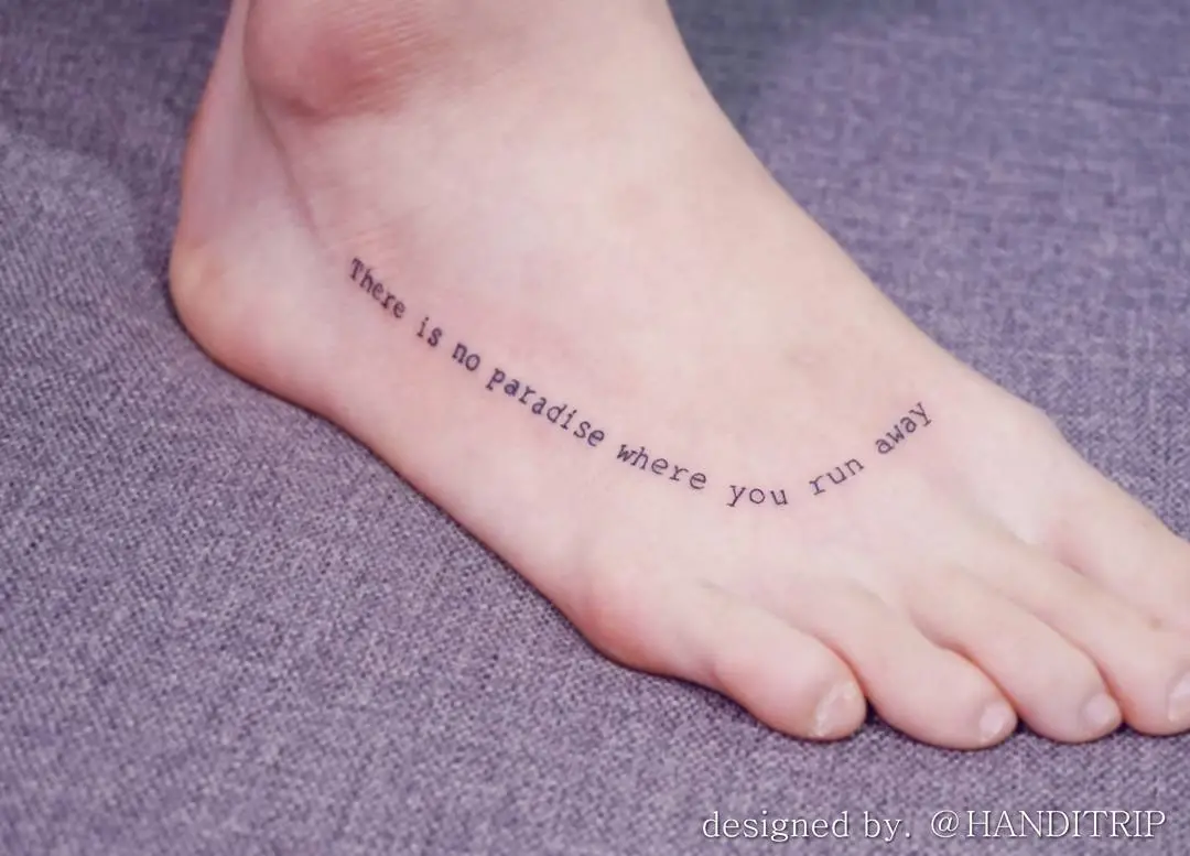 We've selected more than 100 of the photos of tattoo on foot for you