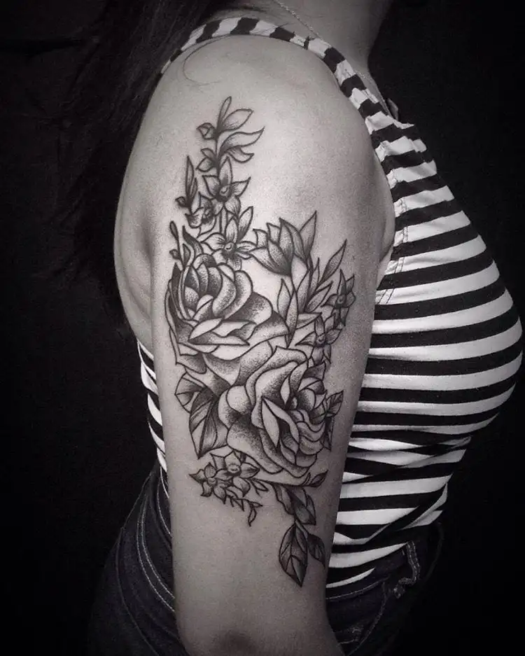 100 flower tattoos to inspire you to get