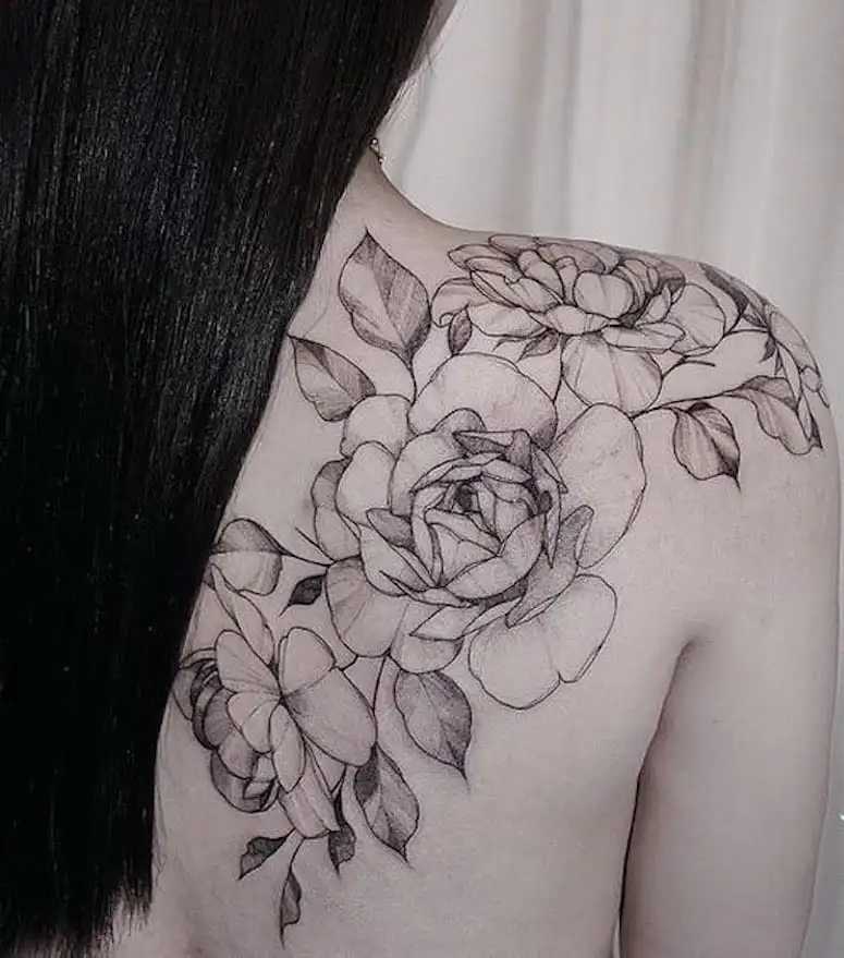 100 pictures of tattoo women's shoulder to get you in the groove
