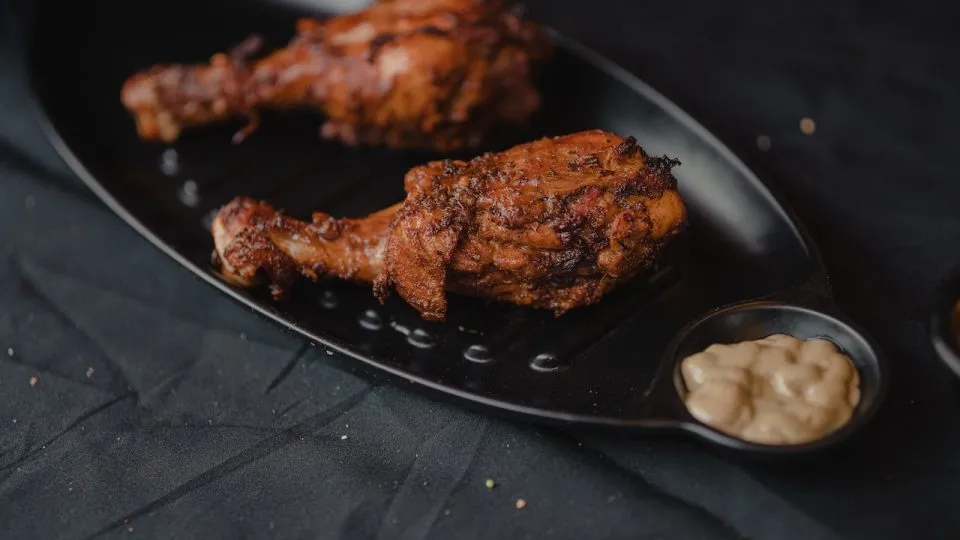 Baked chicken with mayo