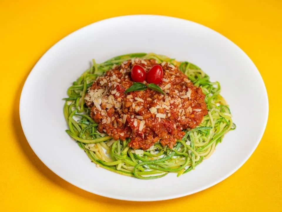 Noodles de zucchini