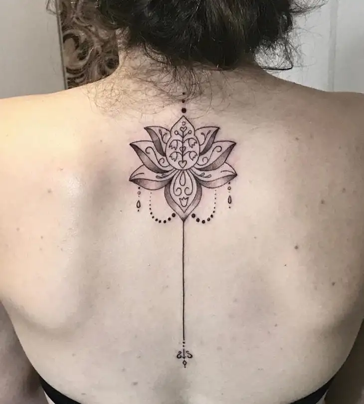 More than 60 tips from a tattoo on the back for you to get inspired