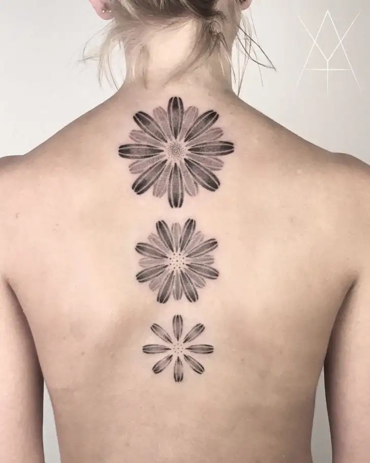 More than 60 tips from a tattoo on the back for you to get inspired